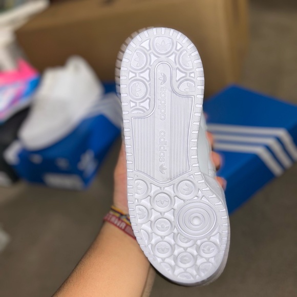 Adidas Forum Bold Stripes W White Sneakers - Picture 13 of 16